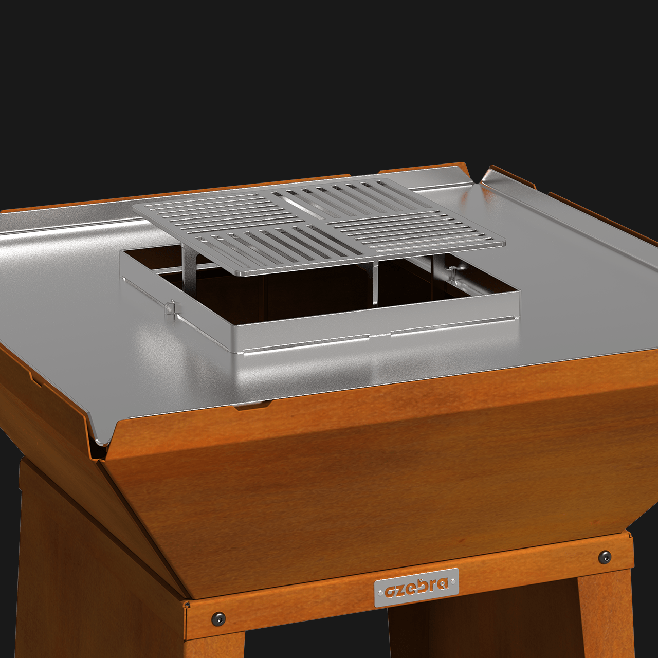 OZEBRA_Cevenne_grille_stop_aliment_fondnoir